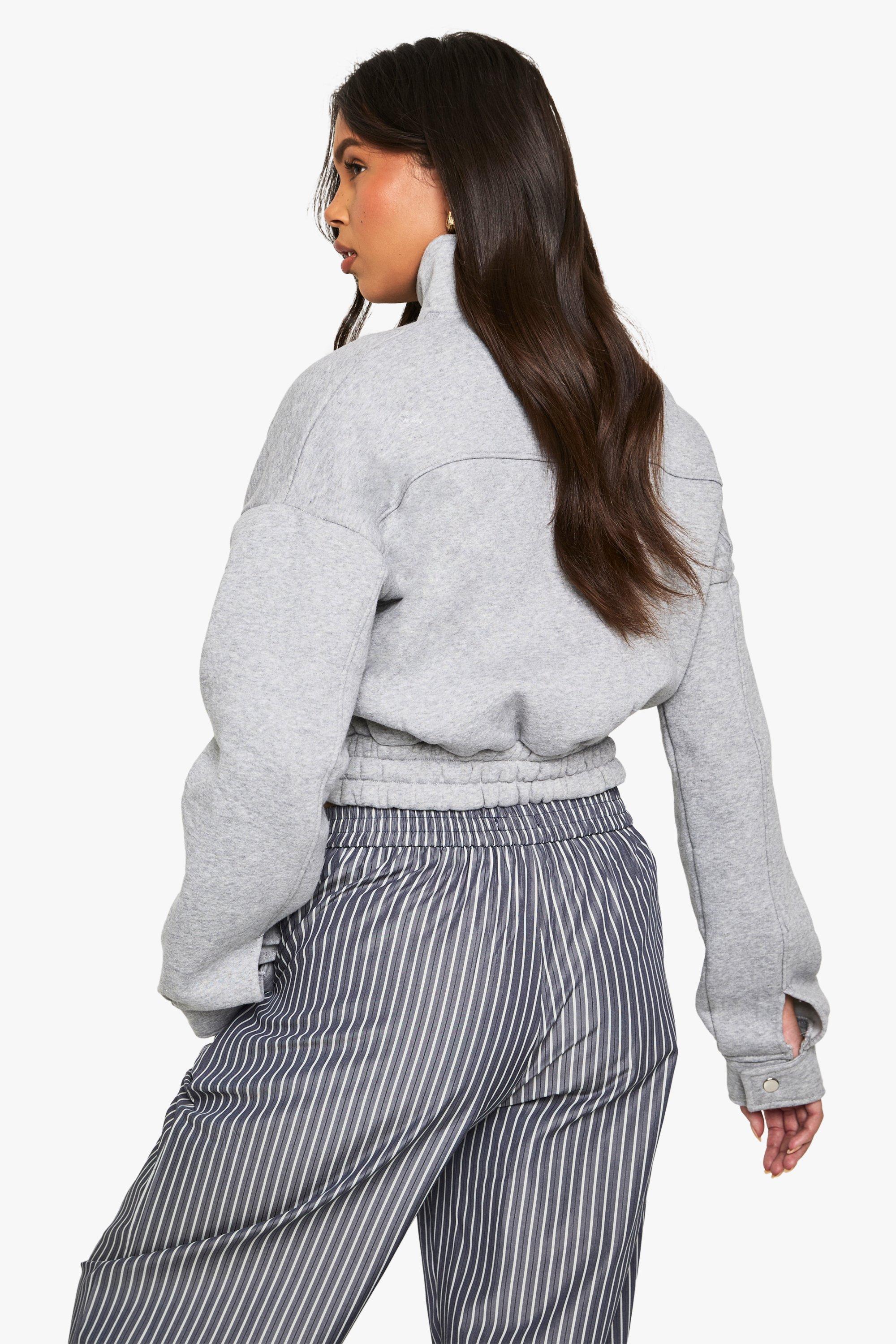 Pocket Detail Bomber Jacket | boohoo USA